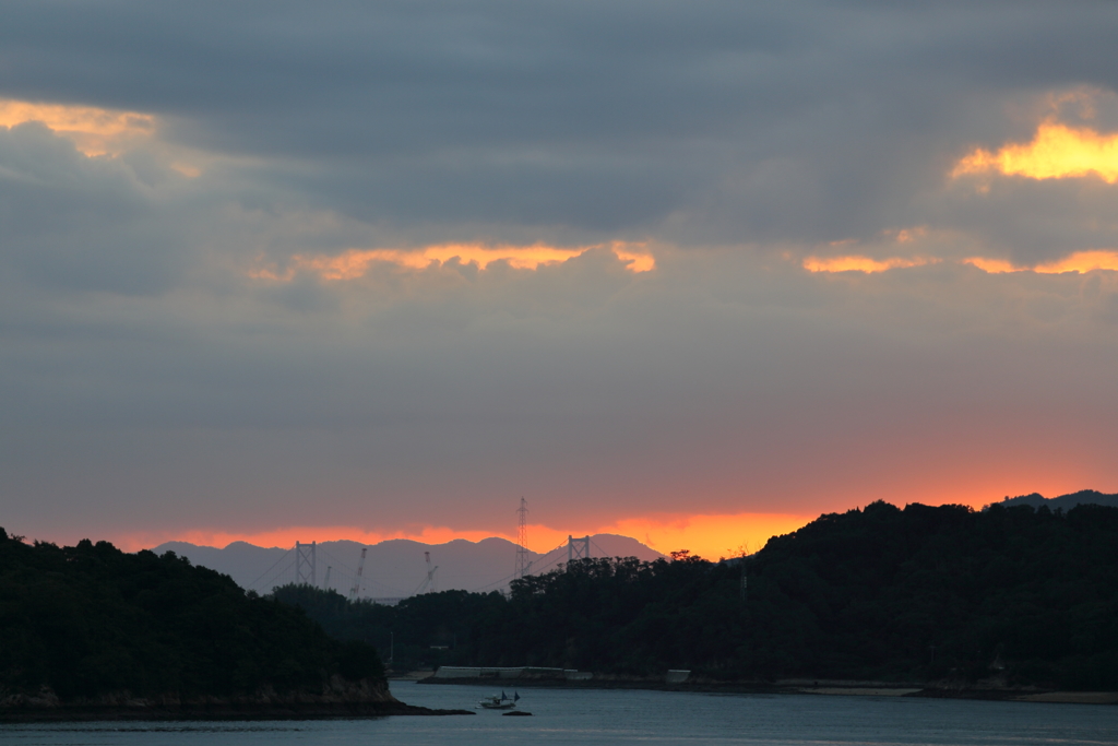 オレンジに染まる 16.10.07