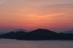 瀬戸内の夜明け 190318-876