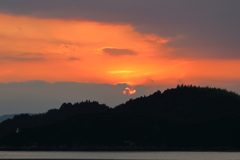 瀬戸内の夜明け(1) 170827-1