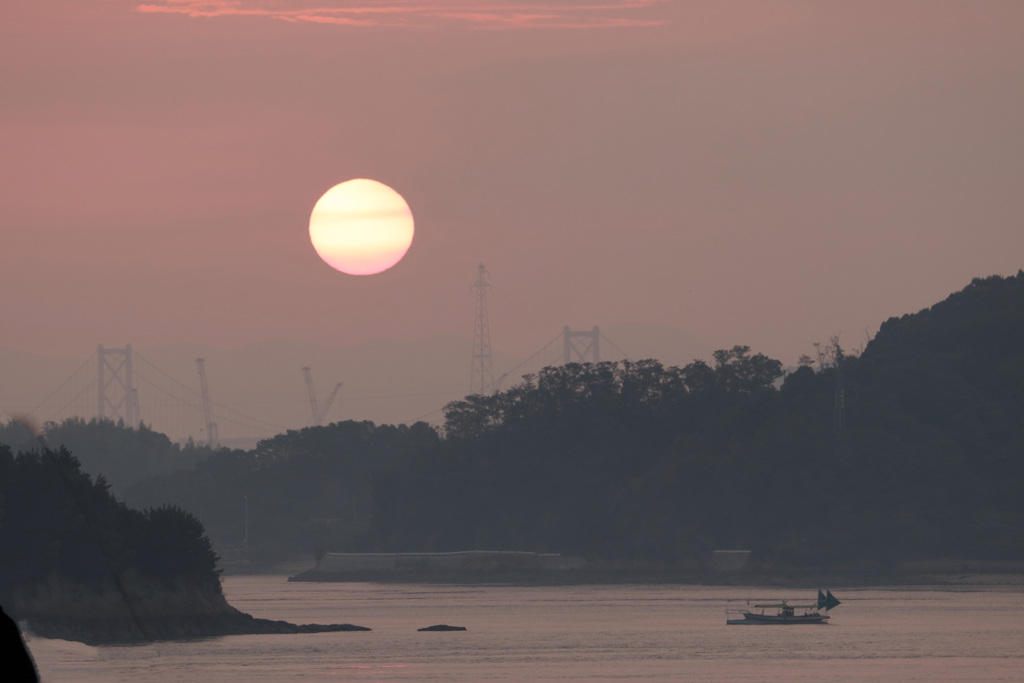 瀬戸内の夜明け(2) 170926-1