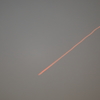 夜明けの飛行機雲(1) 171230-