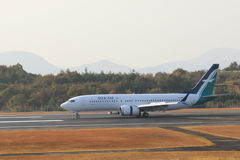 Silk Air Landing　  171109-