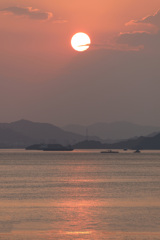 瀬戸内の夜明け 170602