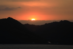 瀬戸内の夜明け(2) 171115-2