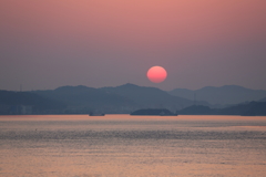 瀬戸内の夜明け(3) 170529-3