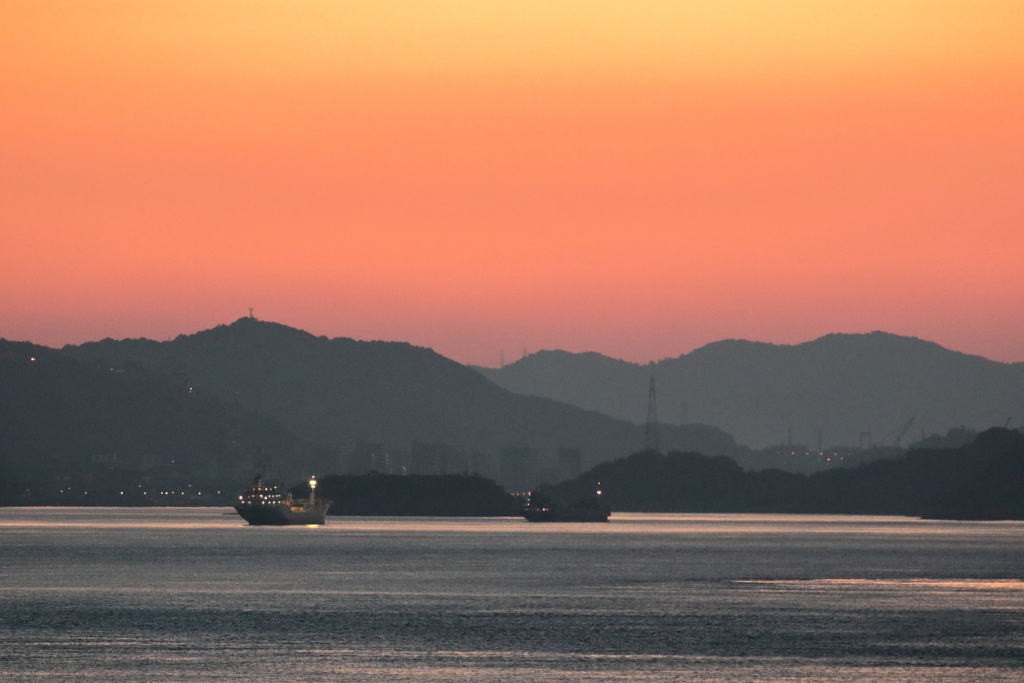 瀬戸内の朝 190916-191