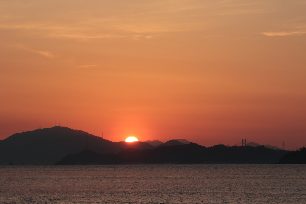 瀬戸内の夜明け(2)  190309-692