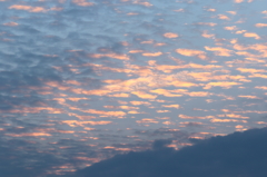 夜明けの雲 16.01.03