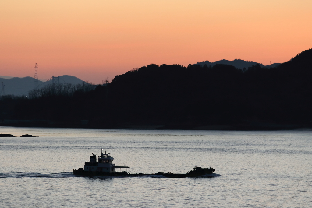 瀬戸内の朝(1) 17.02.13