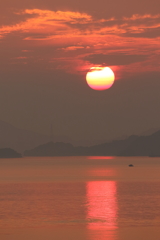 瀬戸内の夜明け(2) 170722-2