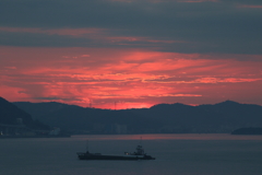 瀬戸内の夜明け(1) 170626-1