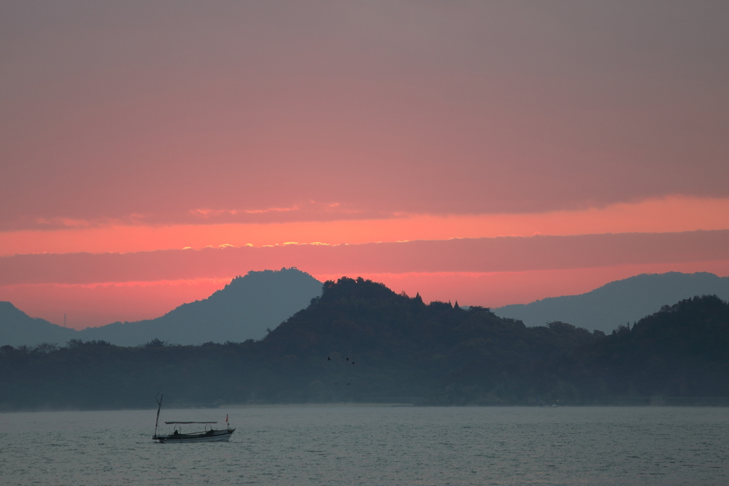 瀬戸内の夜明け(1) 171128-