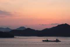 瀬戸内の夜明け(2) 190125-385