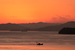 瀬戸内海の夜明け 180524-969