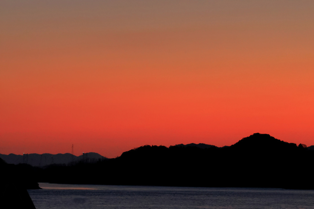 瀬戸内の朝 240107-57