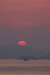 瀬戸内の夜明け(1)  170530-1