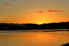 松永湾夕景 （３）15.03.19