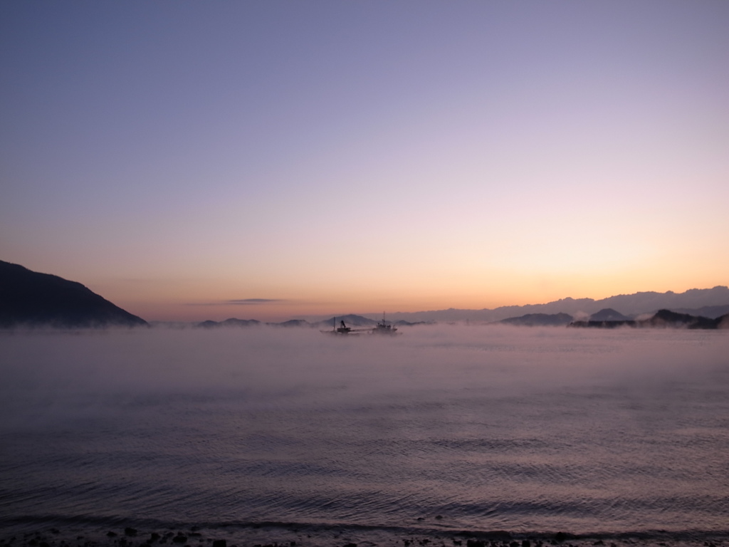 瀬戸内の夜明け１２月