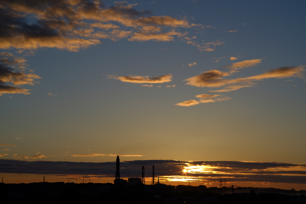 太陽と雲