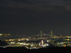 神戸市西部　明石海峡大橋
