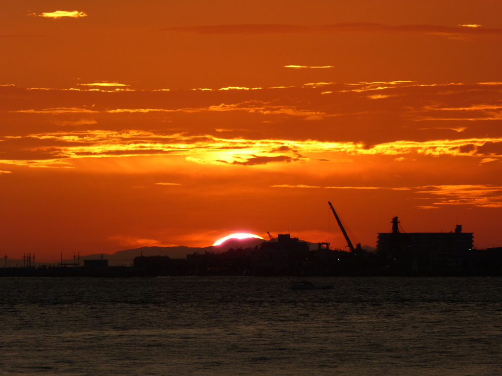 沈む夕日02