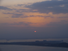 志賀島潮見公園の日の出