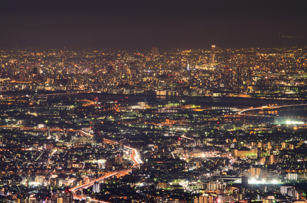 阪神市街地夜景