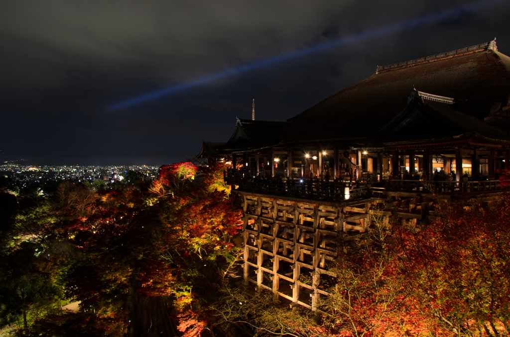 清水寺ライトアップ