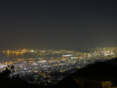 神戸方面の夜景