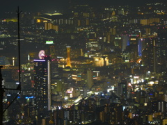 神戸三宮周辺の夜景