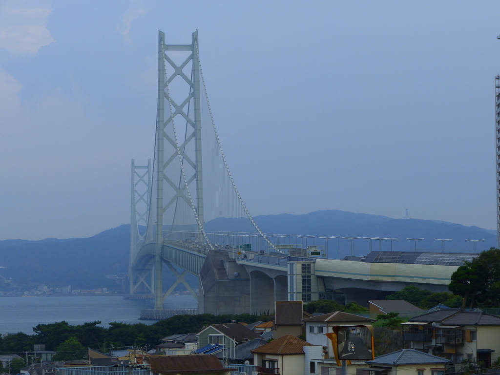 丘の上から