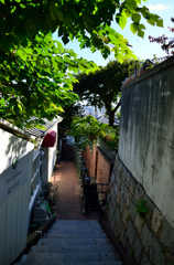 北野異人館の小道