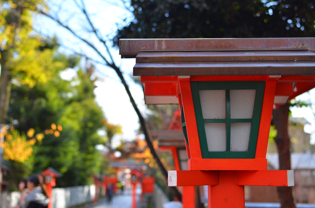 神社の風景