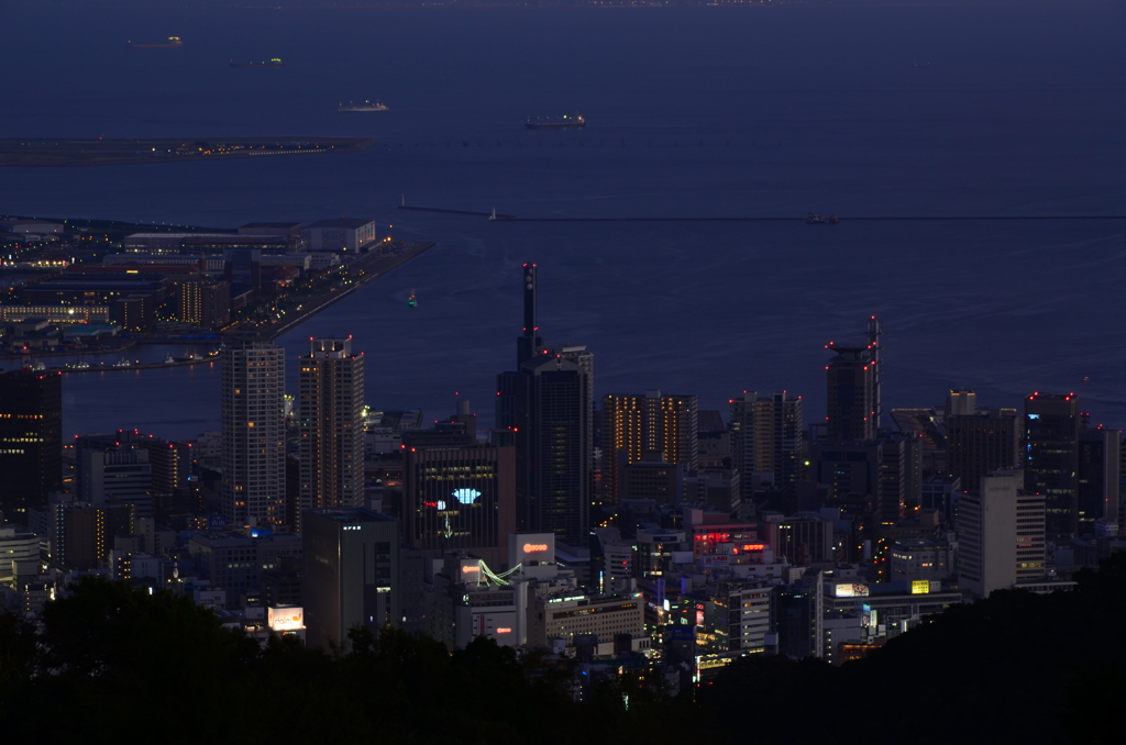 神戸の夜景