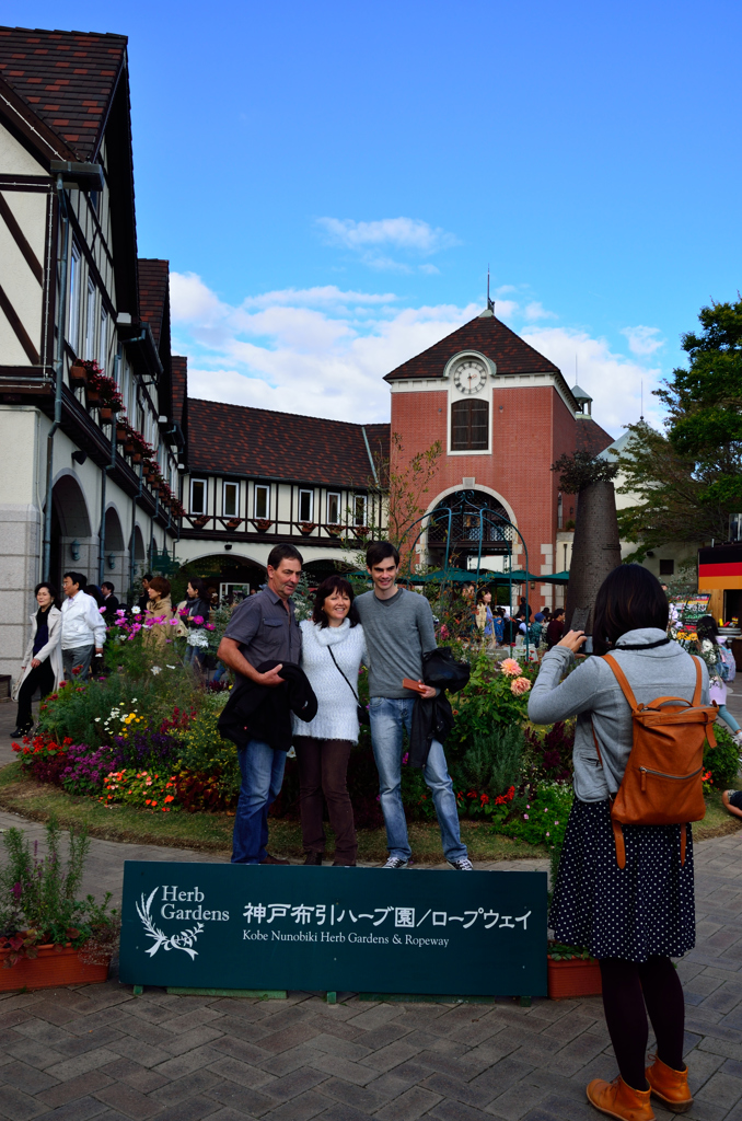 外国人が似合う風景