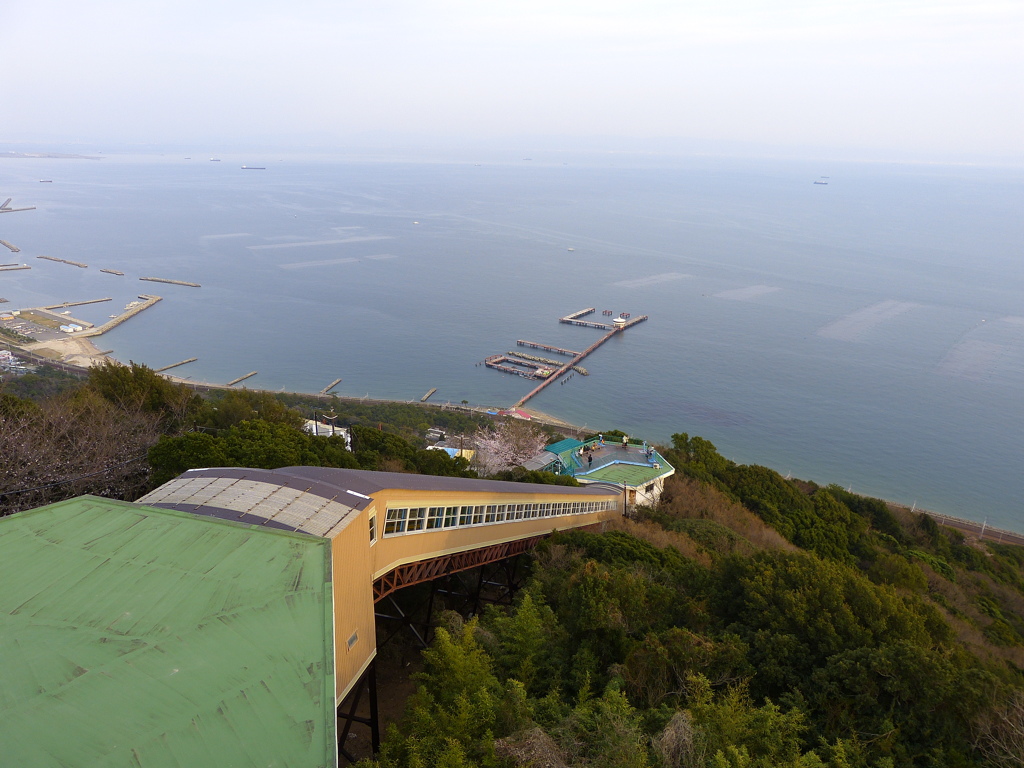 須磨山上展望台より