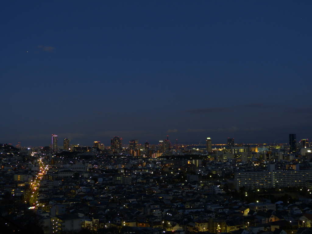 夜景開始