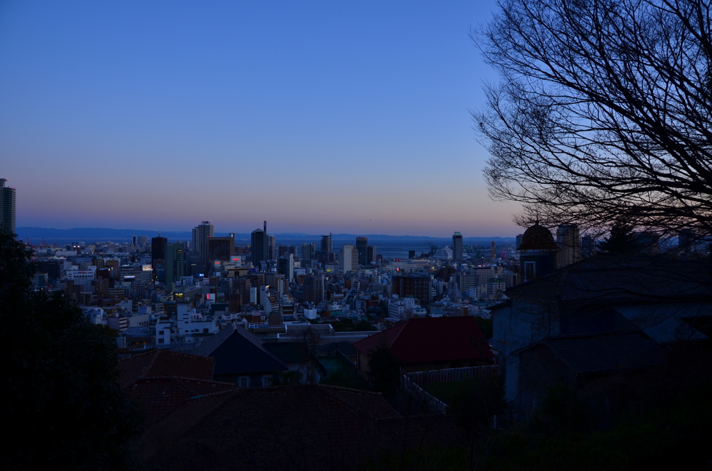 神戸夕景