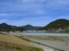 熊野川風景