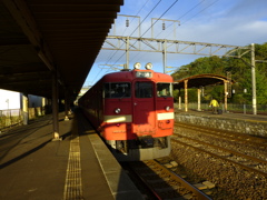 登別駅にて02