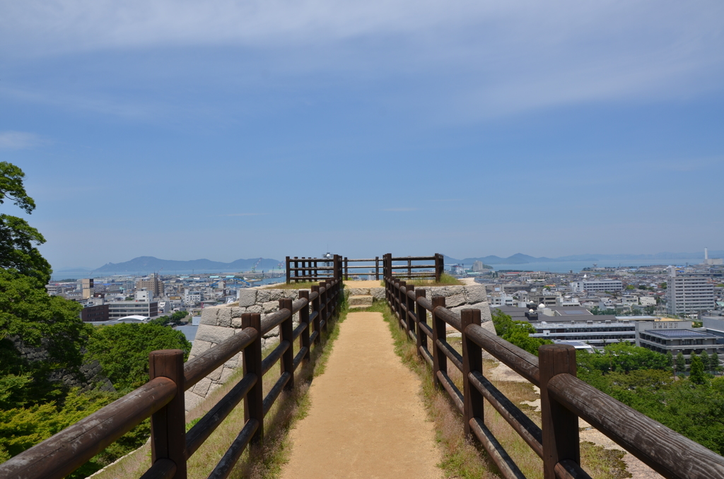 月見櫓跡（丸亀城）