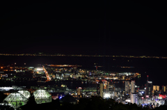 神戸中心部夜景