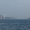 海上からの関門橋