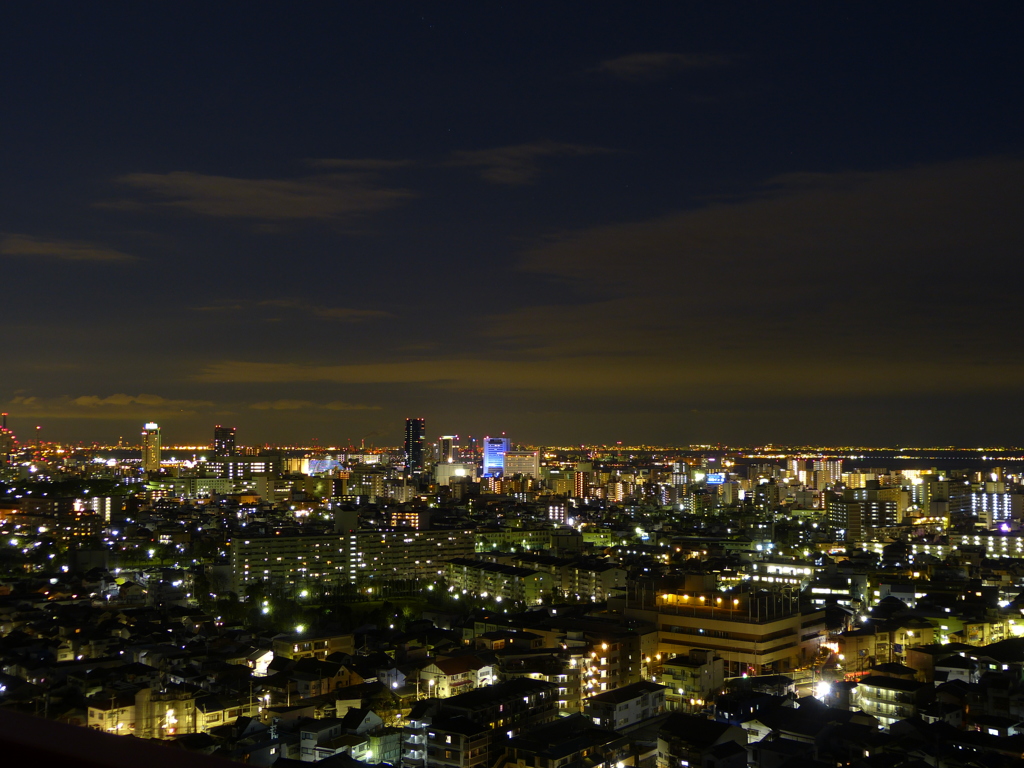 神戸市街地夜景
