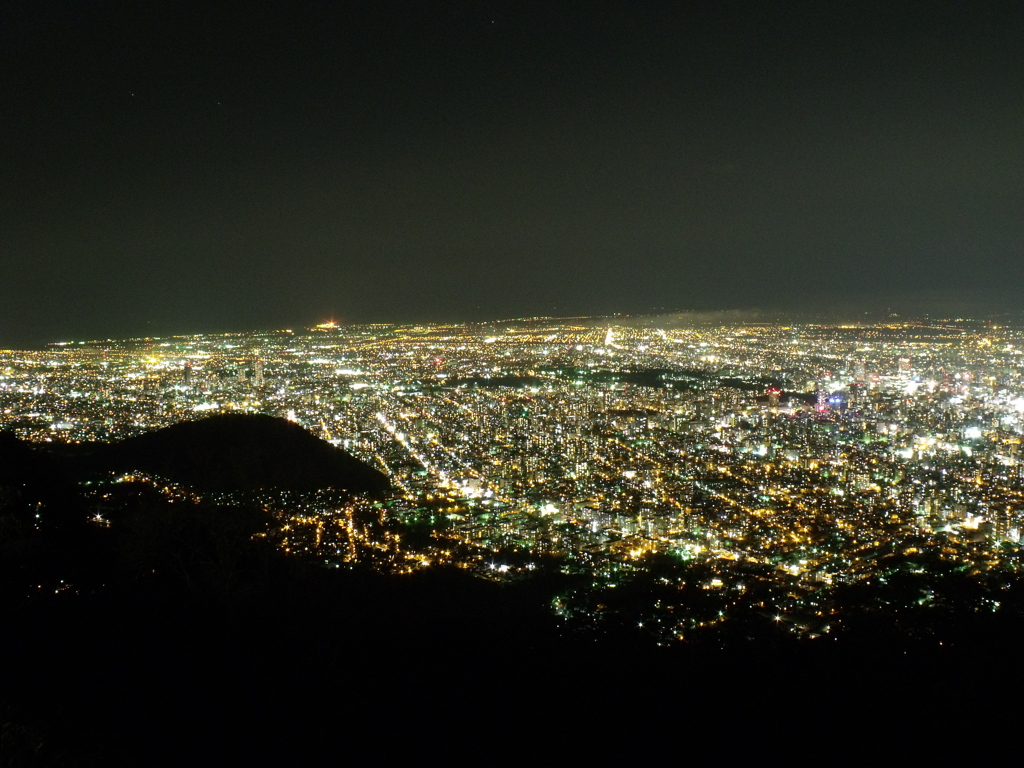 札幌藻岩山からの夜景06