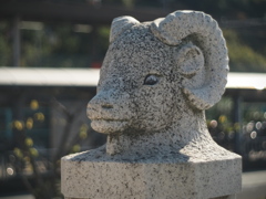 宇宙(COSMOS in NARA 天と地と太陽）「未（ひつじ）」