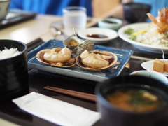 大アサリ定食