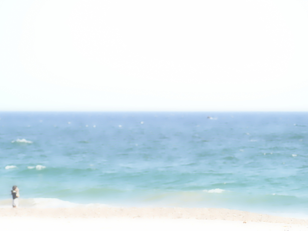 お～い海よ～！！