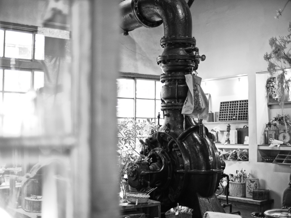 That's why it's called a pump house.