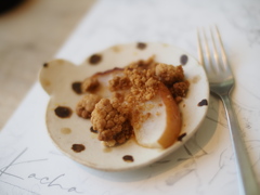 「焼き梨！クランブル」